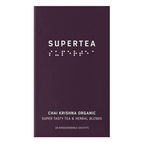 Herbata SUPERTEA chai krishna organic 20 saszetek