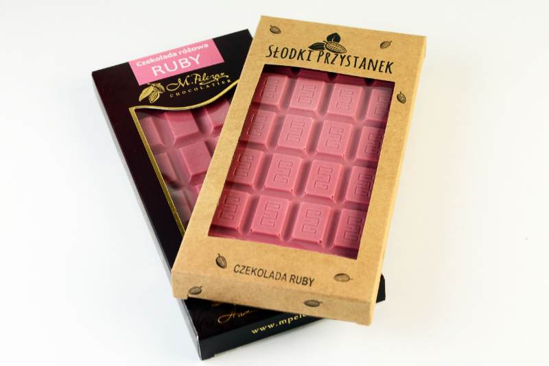 Różowa czekolada ruby brakujące ogniwo w świecie czekolady