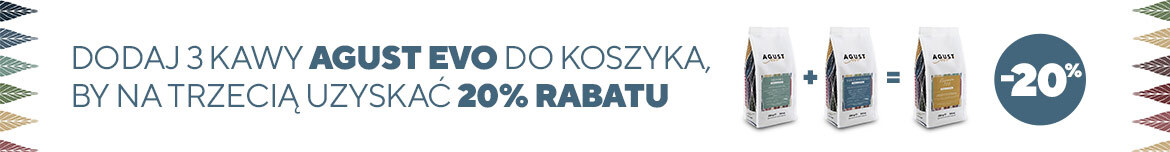 Dodaj 4 wybrane kawy, aby na czwartą uzyskać 40% rabatu