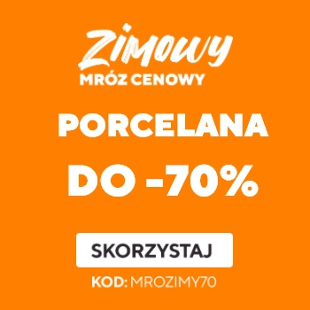 Zimowy mróz cenowy - porcelana do 70% taniej