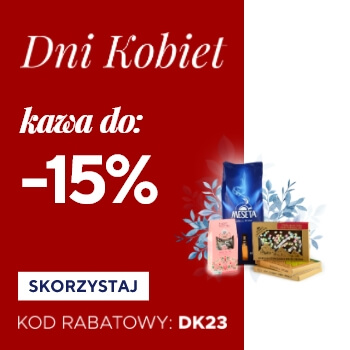 Kawy do -15% na Dni Kobiet