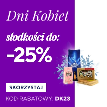 Słodkości do -25% na Dni Kobiet