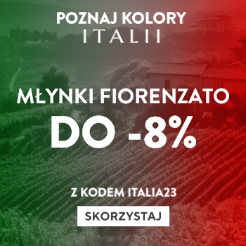 młynki Fiorenzato do -8% taniej
