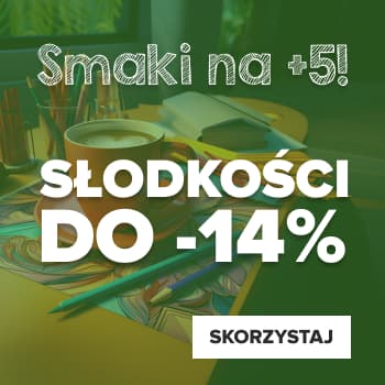 Słodkości do -14% taniej