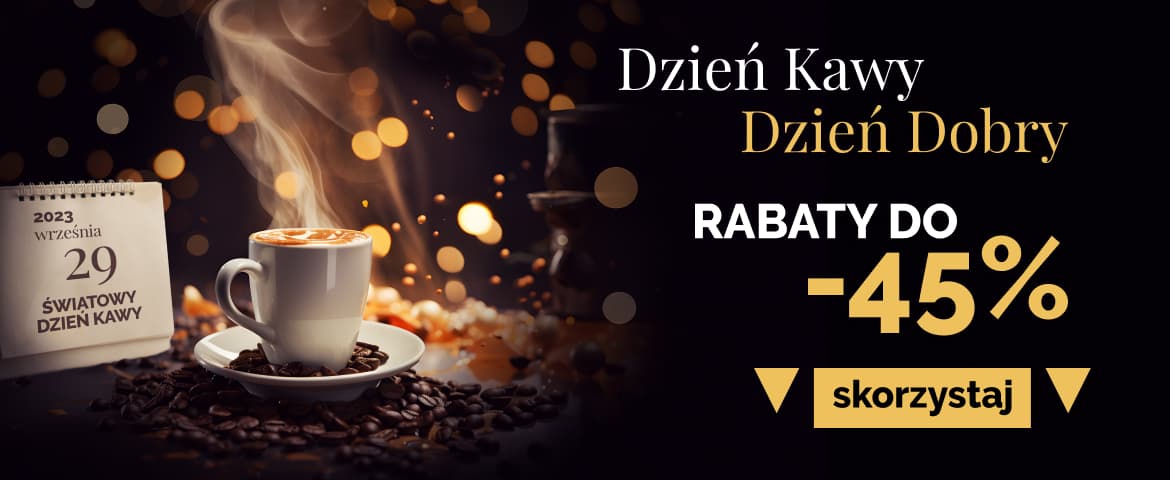 Dzień kawy. Rabaty do 45%