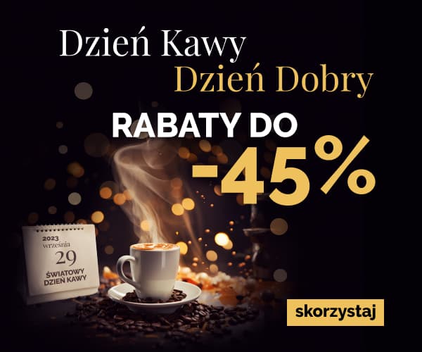 Dzień kawy. Rabaty do -45%