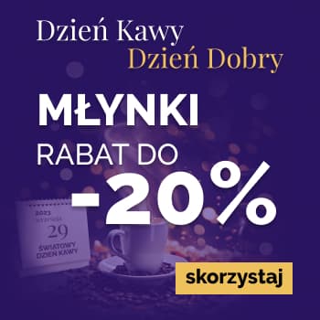 Młynki do -20% taniej