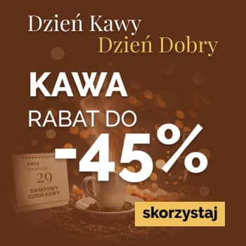 Kawa do -45% taniej