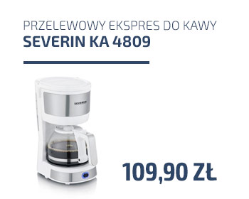 Przelewowy ekspres do kawy SEVERIN KA 4809