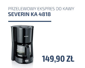 Przelewowy ekspres do kawy SEVERIN KA 4818