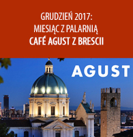 Agust - palarnia miesiąca w Cafe Silesia w grudniu 2017r.