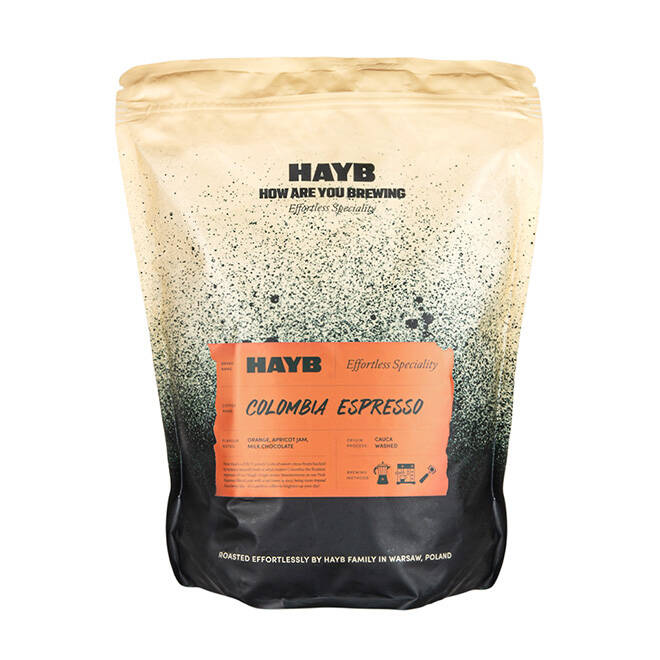kawa ziarnista HAYB Kolumbia 1000g | ESPRESSO