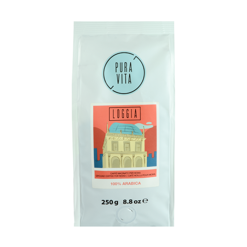 kawa mielona Pura Vita LOGGIA 250g 