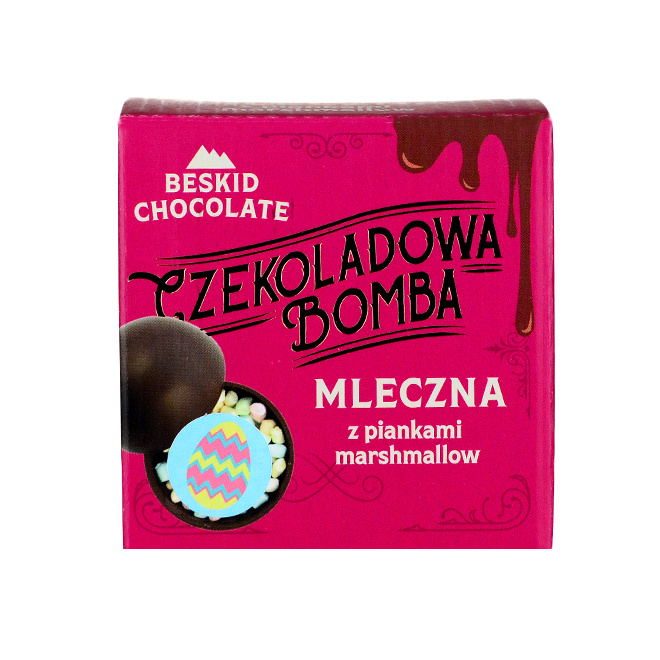 Beskid Chocolate | BOMBA mleczna z piankami 50g
