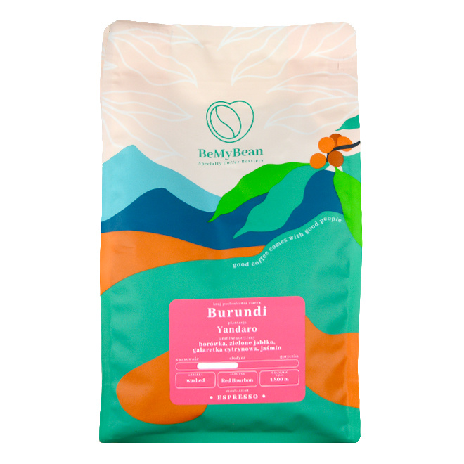 BeMyBean Burundi Yandaro 1000g | ESPRESSO