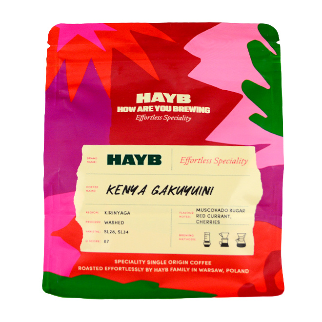 kawa ziarnista HAYB Keyna Gakuyuini 250g