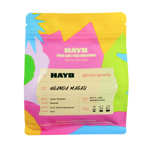 kawa ziarnista HAYB UGANDA Magasi 250g