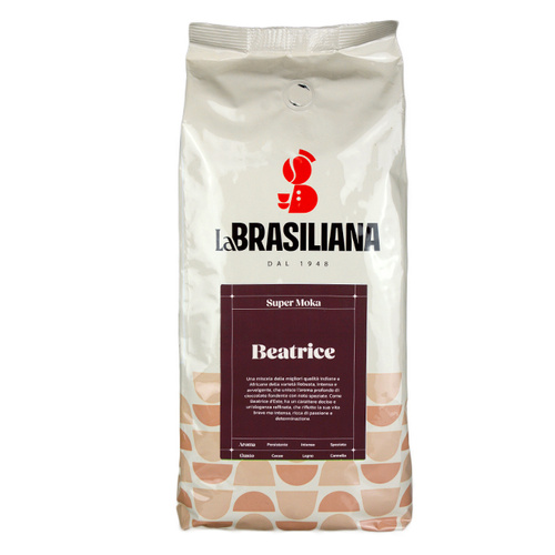 kawa ziarnista La Brasiliana BEATRICE (SUPER MOKA) 1000g