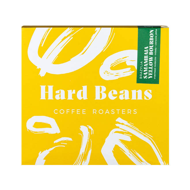 kawa ziarnista Hard Beans BRAZYLIA Samambaia Yellow Bourbon 250g PRZELEW