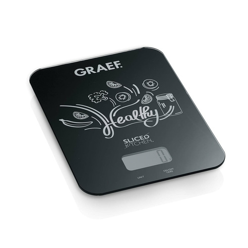 Waga kuchenna elektoniczna GRAEF KS 202 | CZARNA