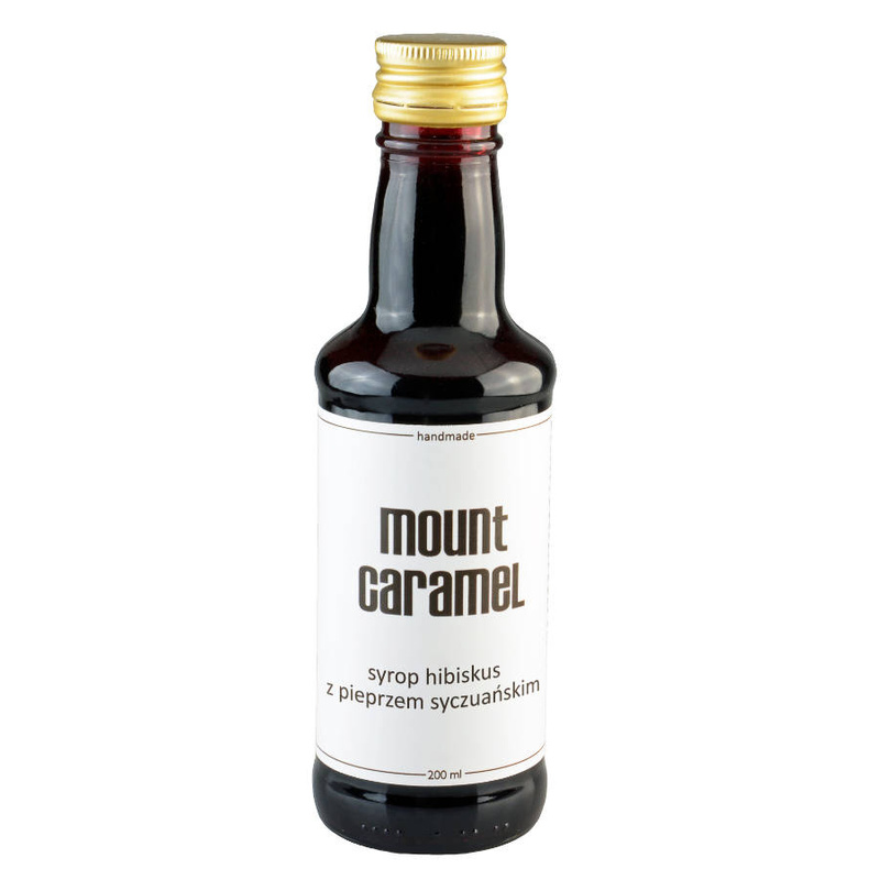MOUNT CARAMEL DOBRY SYROP HIBISKUS Z PIEPRZEM 200ml