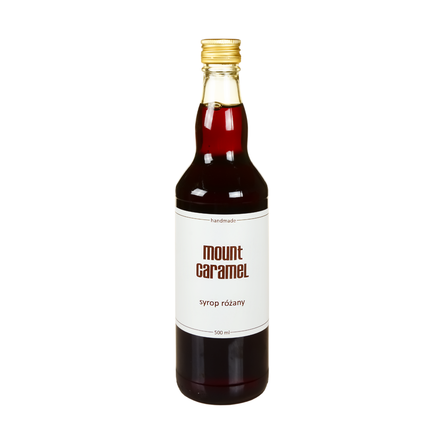 MOUNT CARAMEL DOBRY SYROP RÓŻANY 500ml