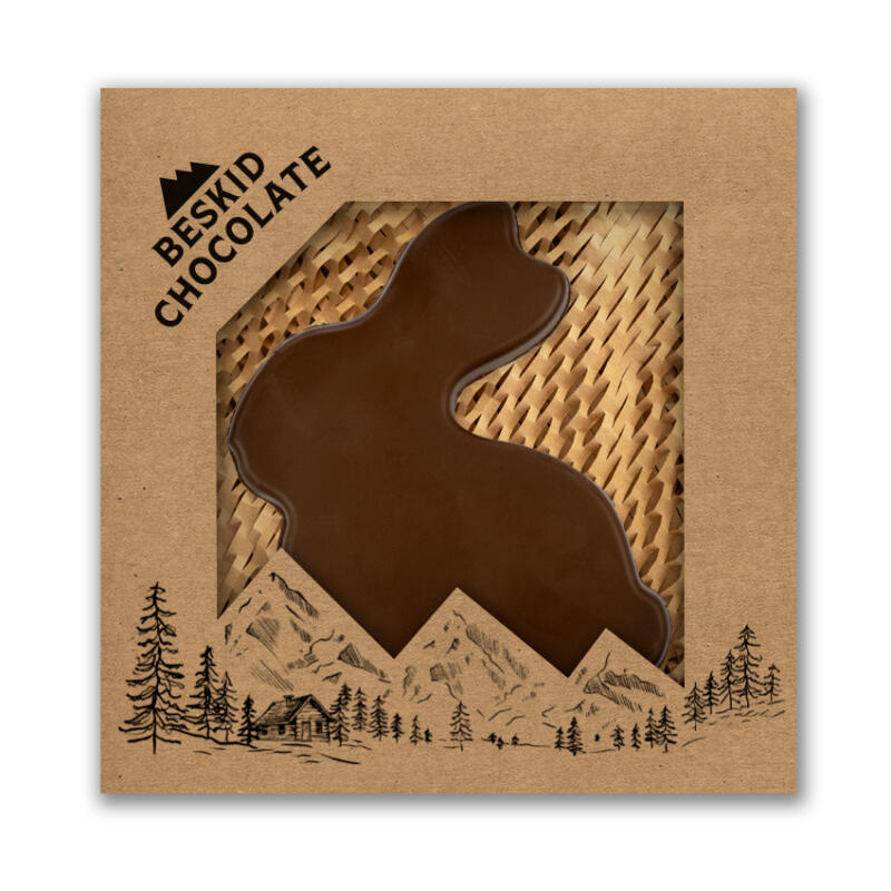 Beskid Chocolate | DUBAJSKI ZAJĄC mleczna z pistacjami 95g