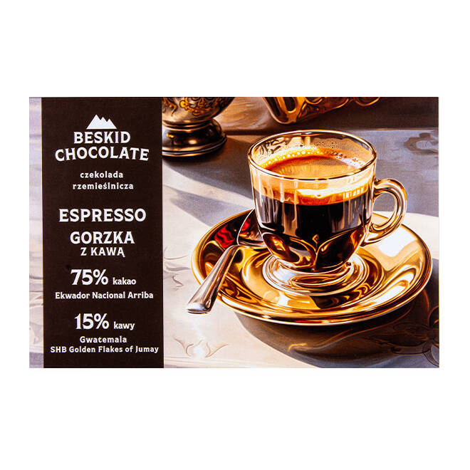 Beskid Chocolate | GORZKA ESPRESSO 75% 70g