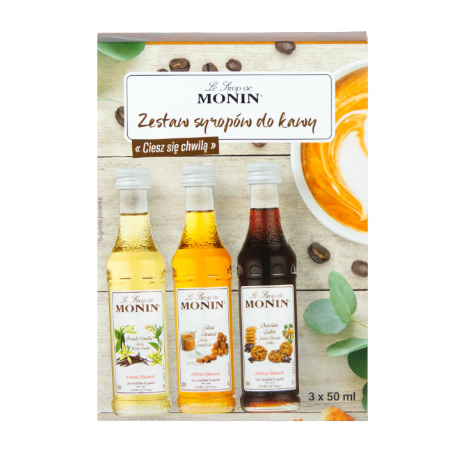 MONIN COFFEE MINI SET | kawowy 3x50ml