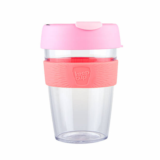 KeepCup Clear Edition 340ml Origin | TANGERINE