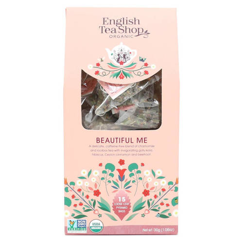  ENGLISH TEA - Herbata ziołowa Beautiful Me – 15 Piramidek