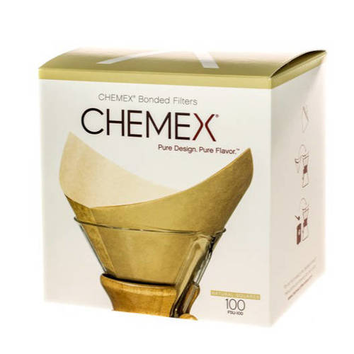 CHEMEX: filtry papierowe FSU 100 szt. brązowe