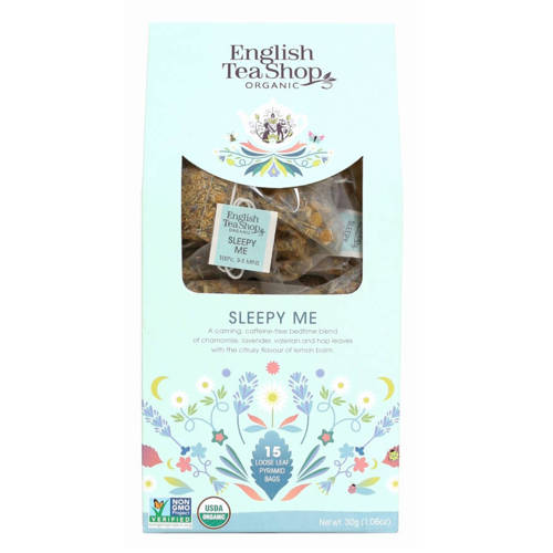 ENGLISH TEA - Herbata ziołowa Sleepy Me – 15 Piramidek