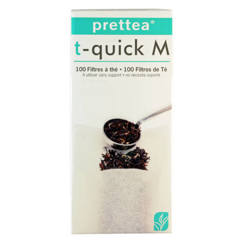 Filtry papierowe do herbaty Prettea T-Quick M