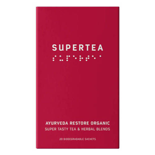 Herbata SUPERTEA ayurveda restore organic 20 saszetek