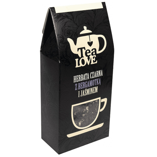 Herbata Tea LOVE czarna z bergamotką i jaśminem | LIŚCIASTA