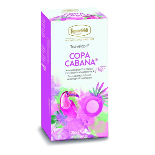 Herbata owocowa Ronnefeldt  COPA CABANA w saszetkach