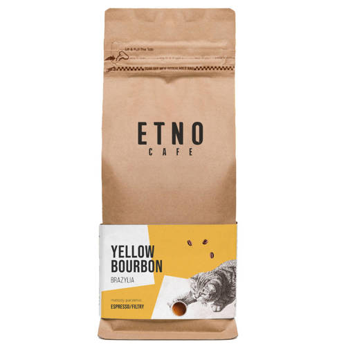 Kawa ziarnista Etno Cafe Yellow Bourbon 0,25 kg