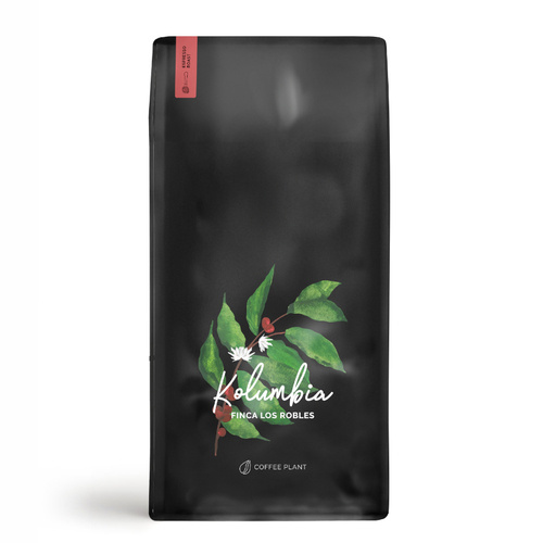 kawa COFFEE PLANT Kolumbia Los Robles 1000g