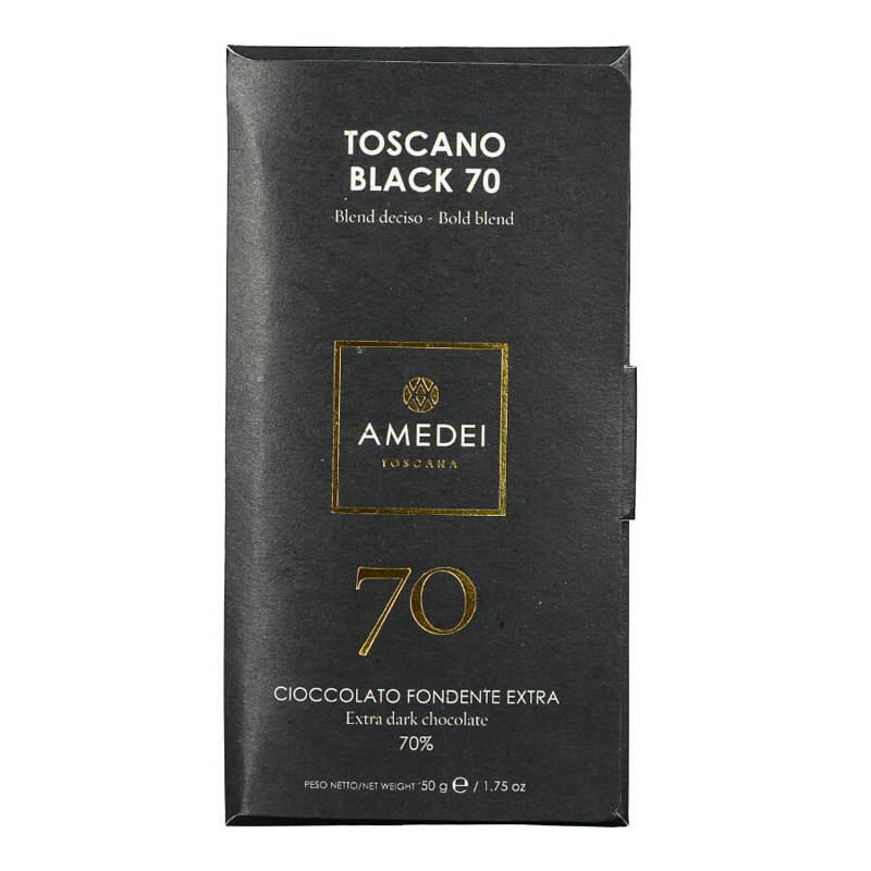 AMEDEI Czekolada ciemna Toscano Black 70% 50g