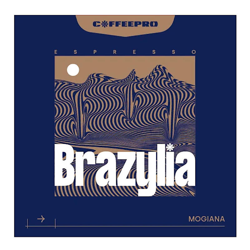Coffee Pro BRAZYLIA Mogiana 1000g | ESPRESSO