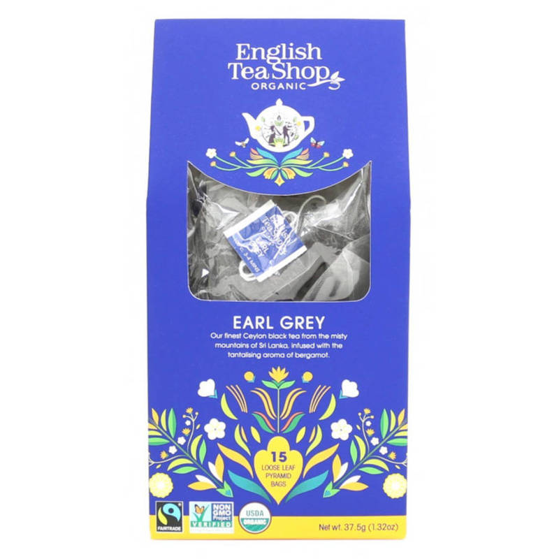 ENGLISH TEA - Herbata czarna Earl Grey – 15 Piramidek