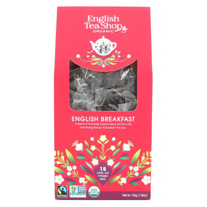 ENGLISH TEA - Herbata czarna English Breakfast – 15 Piramidek
