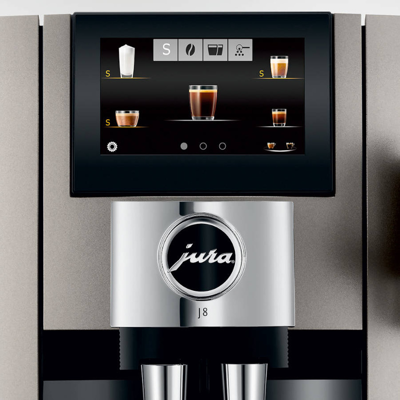 Ekspres JURA J8 (EA) | MIDNIGHT SILVER
