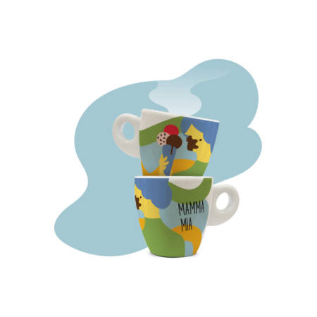 Filiżanka DOLCE VITA ESPRESSO Mamma mia 50ml