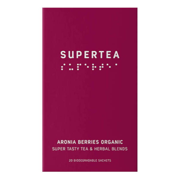 Herbata SUPERTEA aronia, berries organic 20 saszetek