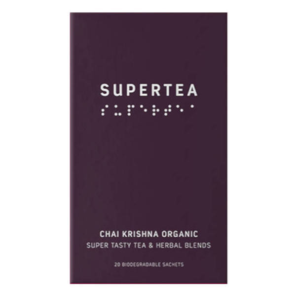 Herbata SUPERTEA chai krishna organic 20 saszetek