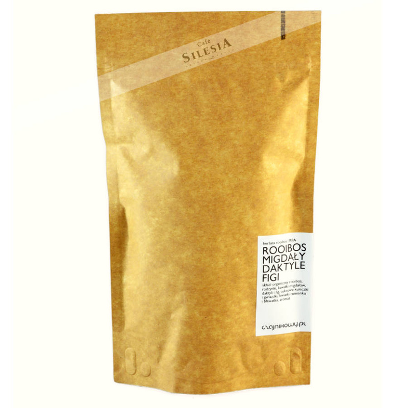 Herbata liściasta Rooibos MIGDAŁY, DAKTYLE, FIGI 100g 