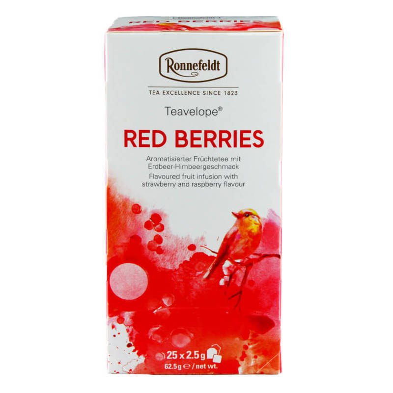 Herbata owocowa Ronnefeldt RED BERRIES w saszetkach