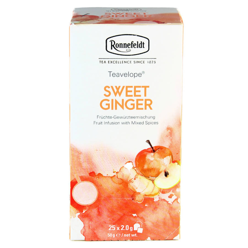 Herbata owocowa Ronnefeldt SWEET GINGER w saszetkach